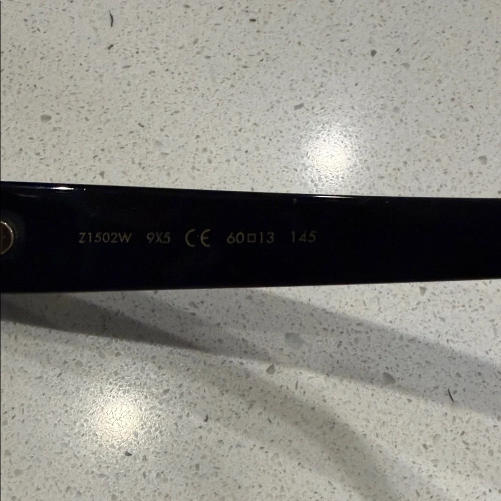 Louis Vuitton Black Sunglasses with Gold Accents - Picture 4 of 7